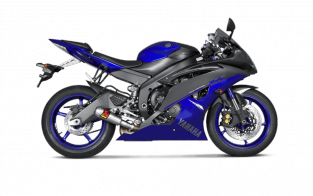 Akrapovic Slip-on Line Titanium Einddemper zonder E-keur Yamaha YZF-R6 2006 2020